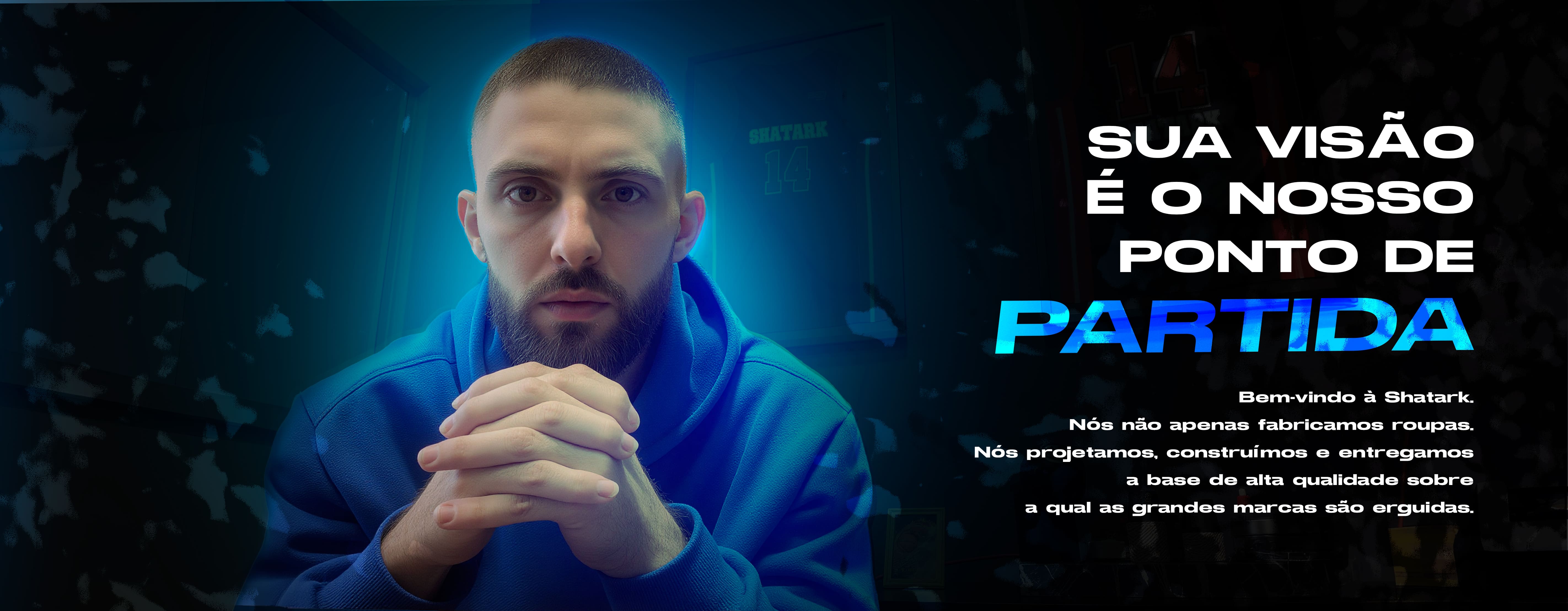 Banner da seção Sobre Nós da Shatark
