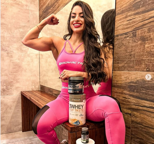 Atleta vestindo regata da Body Action.